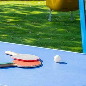 table de ping pong du camping en corse