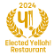 “Élu Yelloh! Restaurant 2024” label