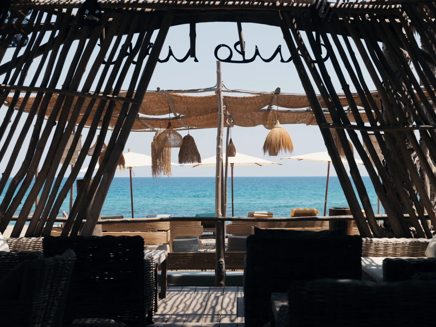 Restaurant Le Campo Mare ouvert sur la mer Tyrrhénienne