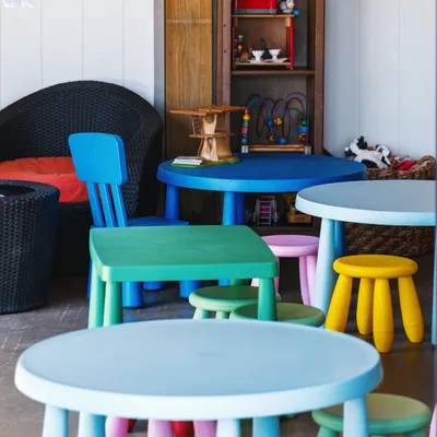 Salle du club enfants du camping Le Campoloro