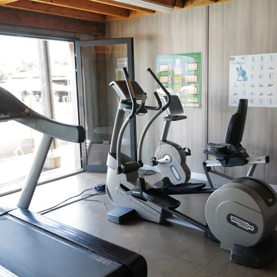 Salle de fitness du camping Le Campoloro