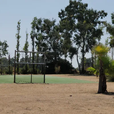 Terrain de sport pour les ados au camping Le Campoloro