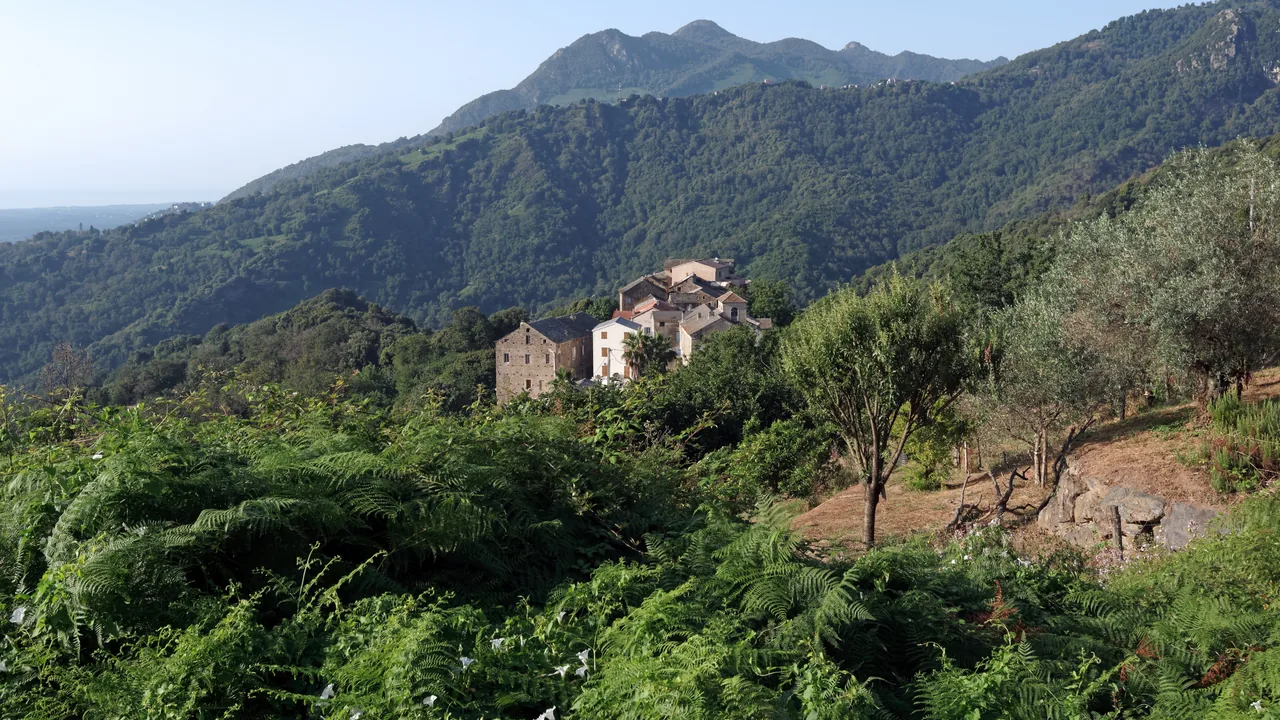Village de montagne en Haute-Corse